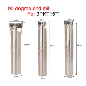 3PKT15 32mm handle diameter 32mm 35mm 40mm End milling cutter bar 90 degrees - Picture 1 of 4