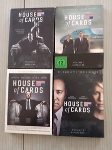 DVD House of Cards Staffel 1-4, Kevin Spacey, Robin Wright, die 4 guten Staffeln - Bild 1 von 9