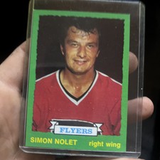 1973-74 O-Pee-Chee - Light Back #222 Simon Nolet