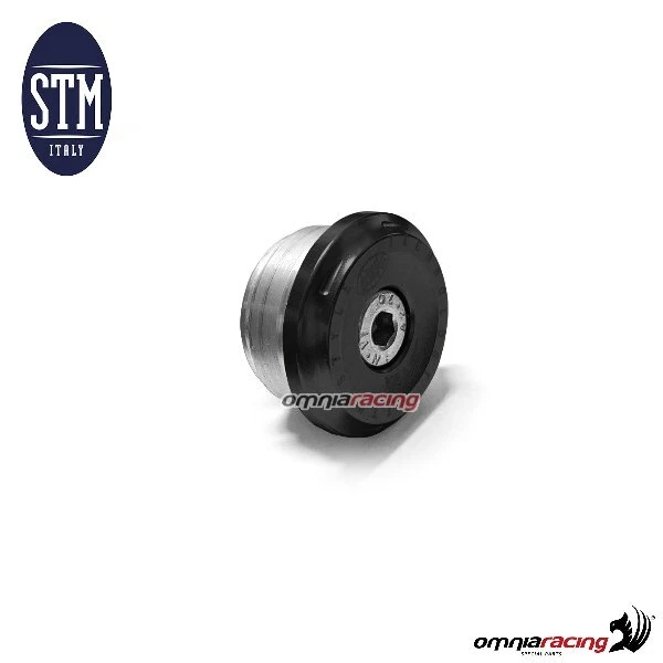 Bouchon STM protection du trou de ch�ssis diam�tre 24 mm noir Ducati - Photo 1/1