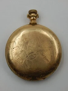 Vintage Elgin Grade 290 Model 6 7j Hand Wind Pocket Watch - Picture 1 of 13