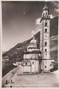 AK - Madonna di Tirano - Piazzale della Basilica - ca. 1955 - Bild 1 von 1