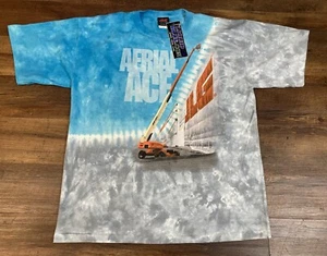VTG Liquid Blue Aerial ACE JLG Tee(2000s) Single Stitch New W/Tag Size XL - Imagen 1 de 5