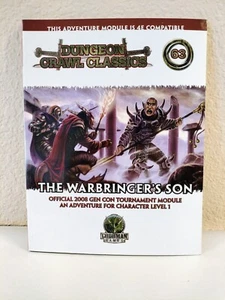 Dungeons & Dragons 4E The Warbringer's Son Lvl1 2008 Gencon Tournament Adventure - Picture 1 of 5