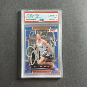 2022 Panini Select #87 Juliana Pena Signed Card AUTO PSA Slabbed - Picture 1 of 2