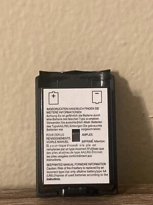 全新带标签 Xbox 360 无线控制器 AA 电池组后壳 保护套 支架 外壳 — 第 1/4 张图片