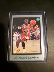 Tarjeta de colección rara Michael Jordan Chicago Bulls 1991 Tuff Stuff Jr NBA - Imagen 1 de 1