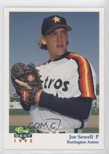 1992 Classic Best Burlington Astros Joe Sewell #7 HOF