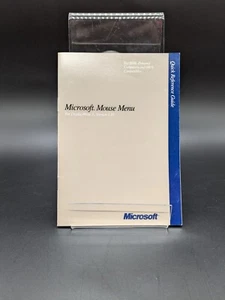 Guide de référence rapide menu souris Microsoft vintage pour écran Writer 3 V1.10 - Photo 1/11