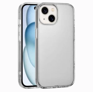 iPHONE 13 ( 6.1”) Transparent TPU Soft Silicon Case Crystal Clear - Photo 1 sur 4