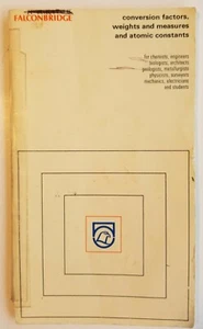 Nickel Mine Mining Falconbridge Conversion Weights Measures Atomic Constants E1E - Imagen 1 de 7
