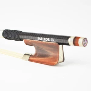 Diamond Carbon Fiber Cello Bow Beautiful Oxhorn Frog Great Balance MELLOR P3C - Picture 1 of 1