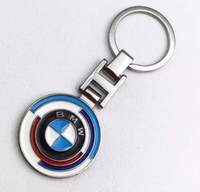 BMW Metal Keychain Premium Accessory – Stylish Car Key Ring Gift - Image 1 of 4