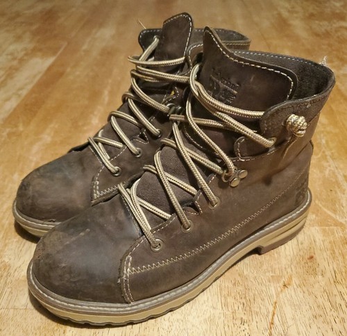 Stivali da lavoro Timberland PRO Hightower 6" punta in lega donna taglia 6 marrone prezzo al pubblico consigliato $150