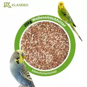 Wellensittichfutter 25kg Vogelfutter Sittichfutter Premium Qualität Ziervögel - Bild 1 von 2