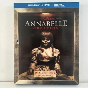 Annabelle Creation (Blu-ray/DVD) NO DIGITAL w/Slipcover, Next Chapter Conjuring - Imagen 1 de 5