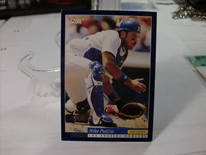 1994 Score Baseball #476 - Mike Piazza - Los Angeles Dodgers  94-079 - Picture 1 of 2