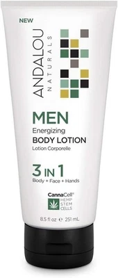 Andalou Naturals CannaCell MEN Energizing Body Lotion, 8.5 Ounce - Image 1 of 4