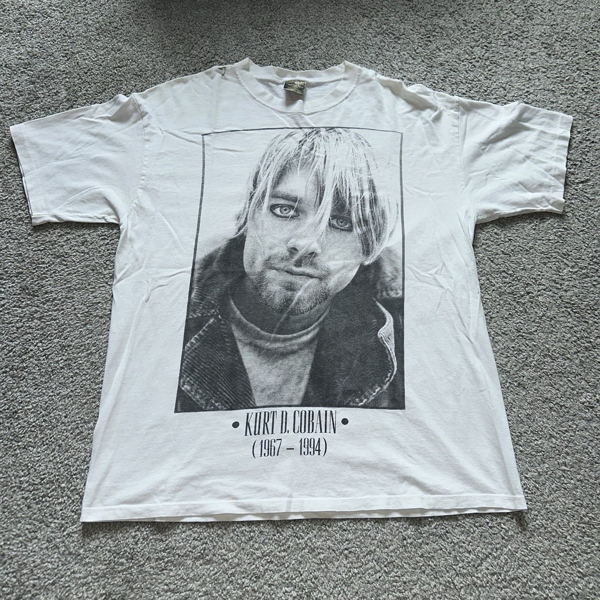 Kurt Cobain T Shirt Vintage In Men's T-Shirts | eBay Kurt Cobain T Shirt Vintage In Men's T-Shirts | eBay