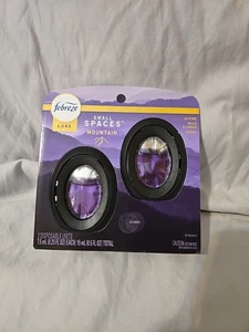 2 Stück Febreze Small Spaces Mountain Alpine Wildflower Cedar Lufterfrischer - Bild 1 von 2