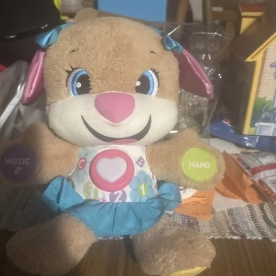 Fisher Price Ríe Y Aprende Etapas Inteligentes Cachorro Niña Rosa Ver Video Foto 1 de 2