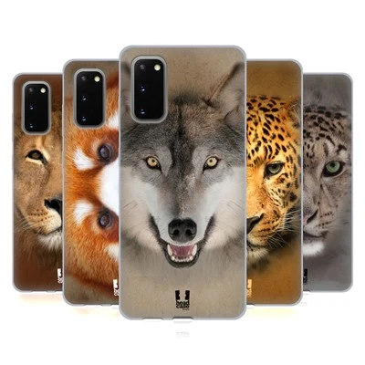 FUNDA HEAD CASE DESIGNS CARAS DE ANIMALES 2 GEL SUAVE PARA TELÉFONOS SAMSUNG 1 Foto 1 de 4