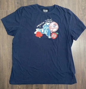 New York Yankees 2XL New Era Short Sleeve Navy T-ShirtEmpire State - Picture 1 of 2