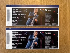 2x Ticket Roland Kaiser Die Arena Tournee 22.05.2025 Oberhausen - Bild 1 von 1