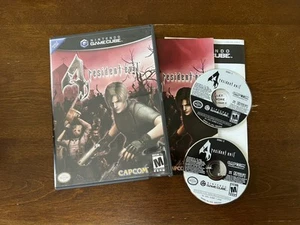 Resident Evil 4 Nintendo GameCube Complete CIB With Manual & 2 Discs Tested - Picture 1 of 2