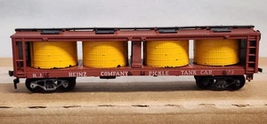 Heinz Pickle Railroad 40' Tank Car 73 Sprung Trucks Owner Built Athearn HO - Picture 1 of 8