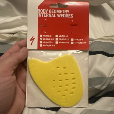 Cuña Valgus interna de geometría de cuerpo especializada 2pk 36-38/4,5-6 Foto 1 de 3