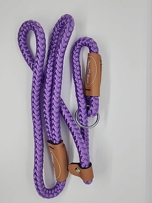 Plomo antideslizante Hum & Cheer para perro púrpura Foto 1 de 2