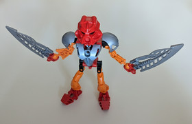 LEGO Bionicle Toa Tahu Nuva 8572, All Parts Very Good Condition