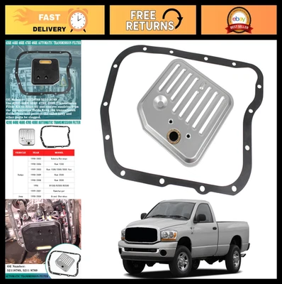 Комплект фильтров автоматической коробки передач для 1998-2009 Dodge Ram, Dakota, Durango, Cher - Изображение 1 из 4