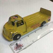 RARE LONDON TOY WIND UP YELLOW 1950s PEPSI COLA BEVERAGE TRUCK DIECAST 6 CANADA