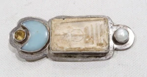 OOAK Echo of the dreamer Mars & Valentine The dreamer Thai amulet pendant/brooch - Picture 1 of 11