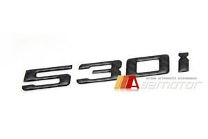 Rear Trunk Real Carbon Fiber Emblem Badge Letters 530i fits BMW E60 F10 5-Series - Picture 1 of 1