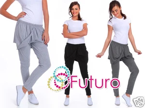 Pantalones de mujer con capas de algodón para mujer tallas 8-14 ft1846 - Imagen 1 de 8