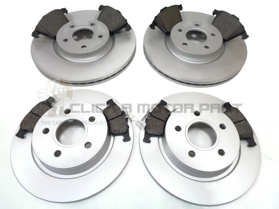 VOLVO V50 2.4 D5 2.5 T5 2006-2012 FRONT & REAR BRAKE DISCS AND PADS SET NEW - Изображение 1 из 1