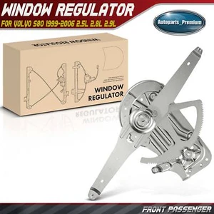 Front Passenger RH Power Window Regulator for Volvo S80 1999-2006 2.5L 2.8L 2.9L - Picture 1 of 10
