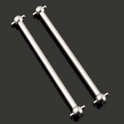 2PCS RC 06006 Silver Centre Front Dogbone 76mm For HSP Nitro 1:10 Buggy Truck - Image 1 of 4