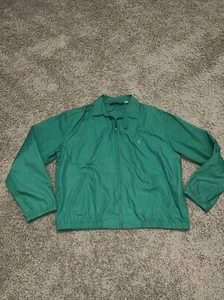 Chaqueta Harrington Polo Ralph Lauren Cremallera Completa De Colección Verde Hecha en EE. UU. Talla Grande - Imagen 1 de 11