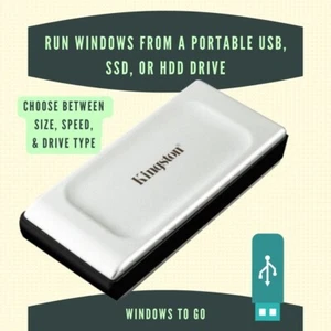 Przenośna stacja robocza systemu Windows - Windows To Go - Uruchom system Windows z dysku przenośnego - Zdjęcie 1 z 2