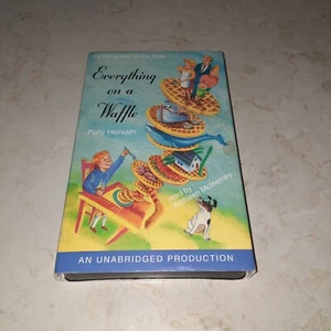 EVERYTHING ON A WAFFLE Unabridged Book Audiocassette Tapes - Imagen 1 de 11