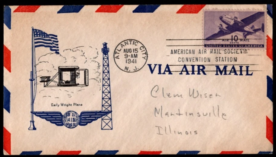 SC# C27,  Twin-Motor Transport  First Day Cover, 10c purple, Cachet Craft cachet - Image 1 of 1