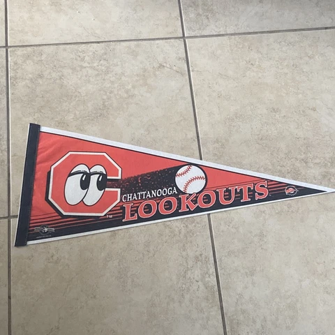 2007 Chattanooga Tennessee LOOKOUTS Pennant Minor League Baseball Free Shipping Cover