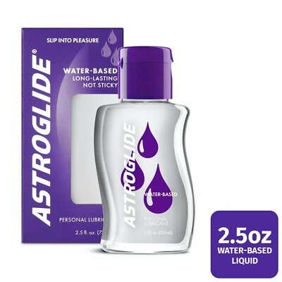 Astroglide Personal Water Based Lubricant - 2.5 oz - super-slick formula.. - Image 1 of 4
