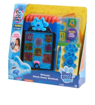 Nuevo Blues Pistas Blues Plues You Práctico Dandy Cuaderno Crayón Habla Luces Juego Foto 1 de 4