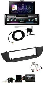 Pioneer DAB Bluetooth Lenkrad USB Autoradio für Fiat 500 ab 2007 schwarz - Bild 1 von 11