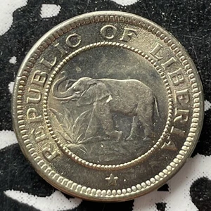 1941 Liberia 1/2 Cent (Many Available) High Grade! (1 Coin Only) Elephant - Picture 1 of 6